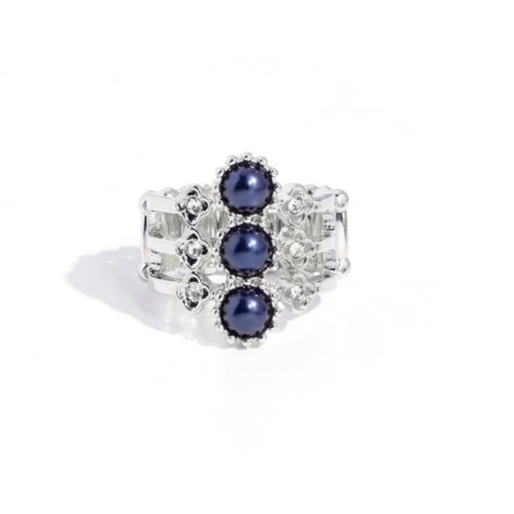 Paparazzi Layered Light Blue Ring